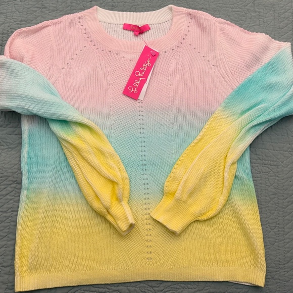 Lilly Pulitzer Dip Dyed Sweater - Picture 1 of 3